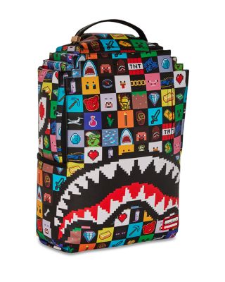 Sprayground Minecraft Checks DLX Backpack | Bloomingdale's