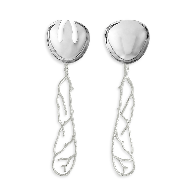 Michael Aram Pomegranate Serving Set In Silver
