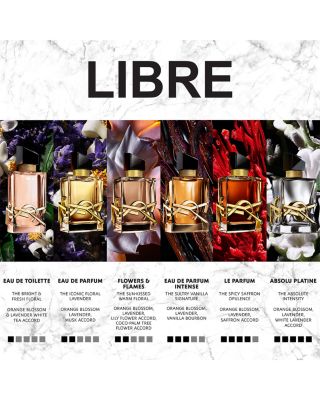 Libre Flowers & Flames Eau de Parfum Florale 3 oz.