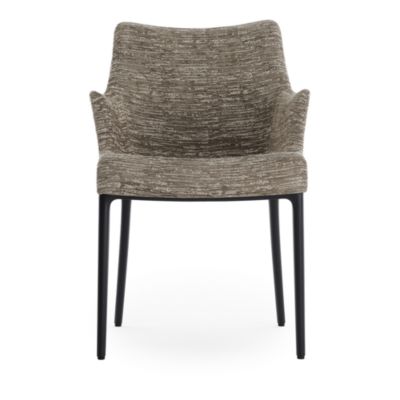 Eleganza Nia Melange Armchair, Black Legs