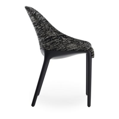 Eleganza Ela Dining Chair, Black Legs