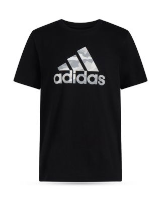 Adidas - Boys' Short Sleeved Camo Logo Graphic Tee - Big Kid