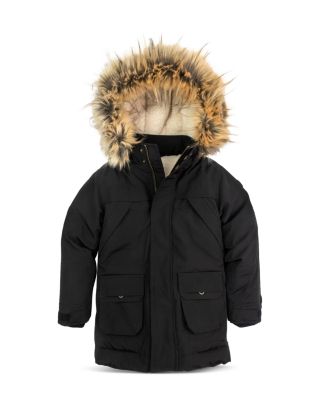 Appaman - Boys' Denali Faux Fur Trim Coat - Little Kid, Big Kid