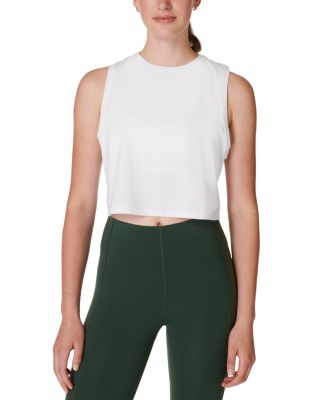 Breathe Easy Cropped Tank Top