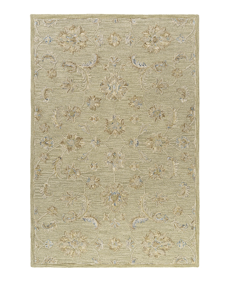 Lr Home Dreamscape Dream-82437 Area Rug, 7'9 X 9'9 In Tea/green