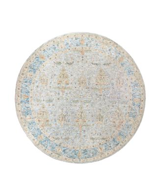 Lr Home Vintage Vinta-81924 Round Area Rug, 8'6 x 8'6