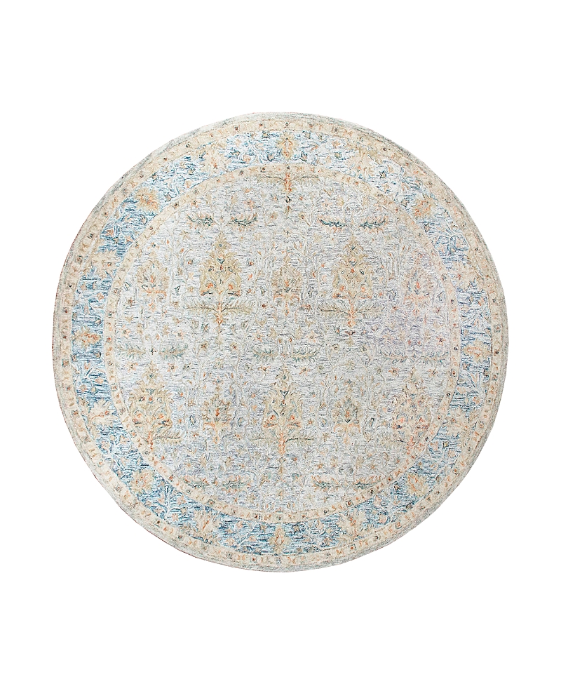 Photos - Area Rug Lr Home Vintage Vinta-81924 Round , 8'6 x 8'6 VINTA81924IVU86RD