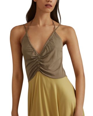 REISS Trista Ruched Dress | Bloomingdale's Women