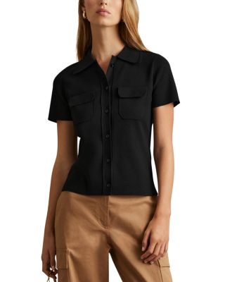 REISS - Mimo Knit Polo Shirt