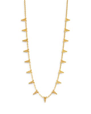 Cleopatra Ra Sunray Collar Necklace, 16-18"