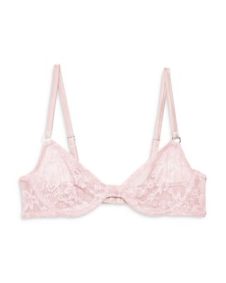 Le Stretch Multi Fit Lace Unlined Demi Bra