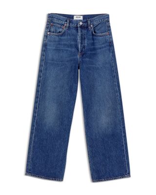 AGOLDE Ren High Rise Wide Leg Jeans in Control | Bloomingdale's