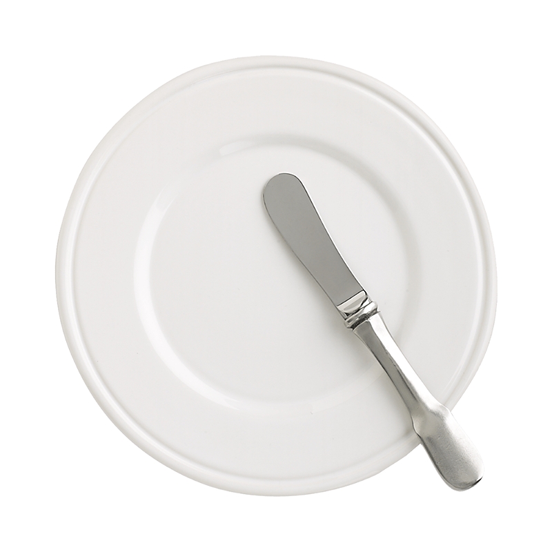 Match Convivio Bread Plate In White