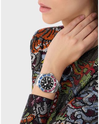 GMT-I Challenger Baguettes Watch, 44mm