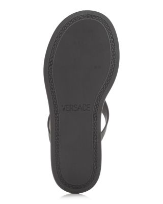 サンダル・ミュール VERSACE ALIA THONG SANDALS Versace Women's Alia Medusa Thong Sandals | Bloomingdale's
