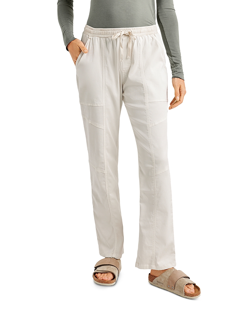 Splendid Shay Twill Drawstring Pants In Pale Oak