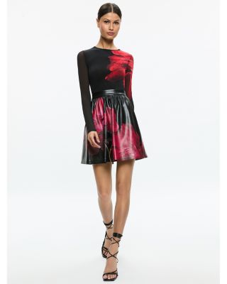 amazon church dresses Where Does Keep Their Products at Chastity Fruge blog Polagram Color:DARK RED Stella McCartney Black Compact