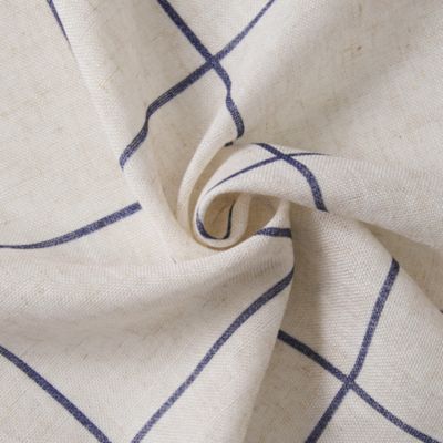 Brighton Windowpane Plaid Blackout Window Curtain Panel, 52" x 108"