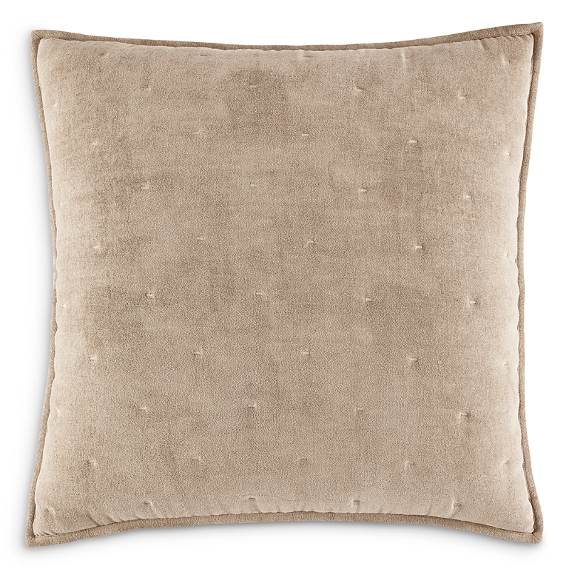 Hudson Park Collection Textured Chenille Euro Sham - Exclusive In Rust