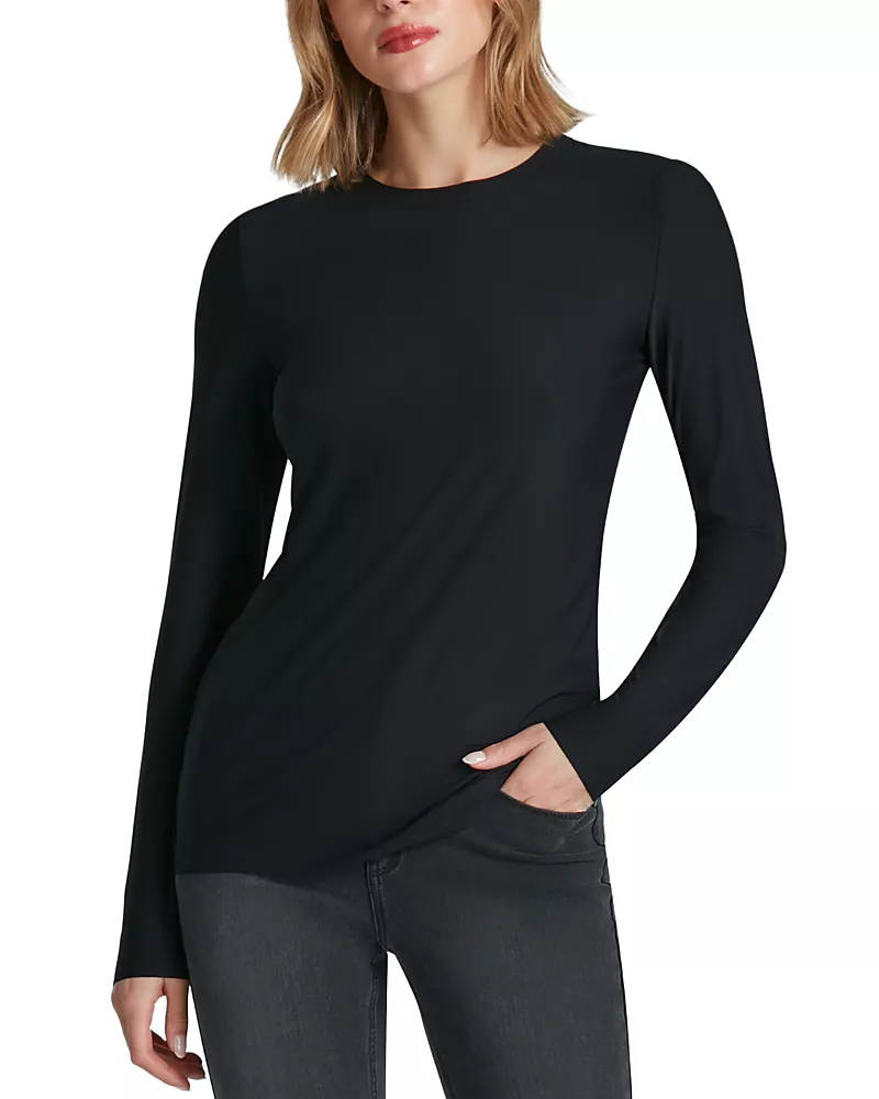 Commando Long Sleeve Crewneck Top