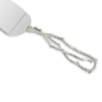 Pomegranate Silver Cake Knife