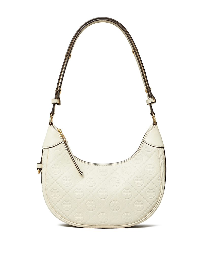Tory Burch T Monogram Crescent Bag