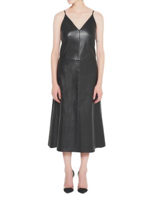 AS by DF - Kat Upcycled Leather Slip Dress