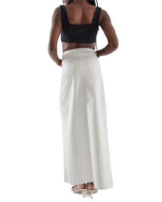 Imogen Recycled Leather Skirt