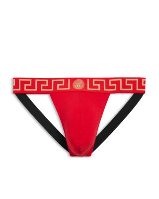 Cotton Stretch Greca Border Jockstrap 