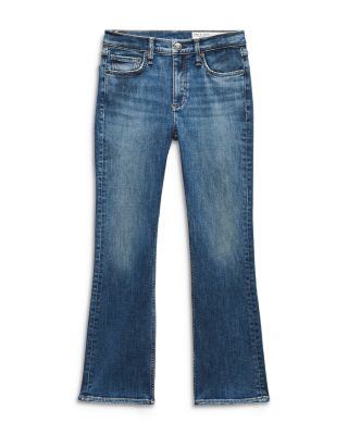 Flexi Peyton Mid Rise Bootcut Jeans in Willow