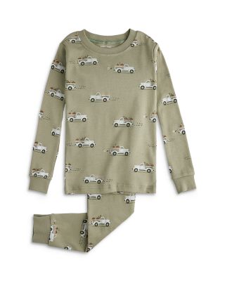 petit lem - Boys' Pumpkin Pick Up Print Pajama Set - Little Kid