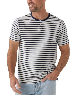 Venice Short Sleeve Printed Henley