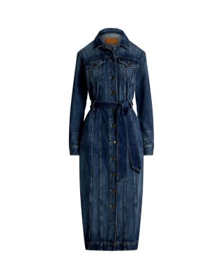 新作セール Ralph lauren ワンピース デニム Belted Shirtdress Belted Denim Shirtdress | Ralph Lauren