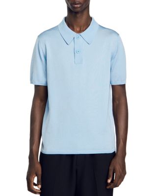 Sandro Pablo Slim Fit Knit Polo Shirt