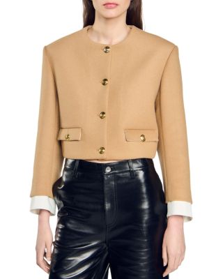 Sandro - Chamana Cropped Jacket