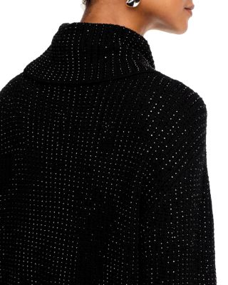 Corin Rhinestone Turtleneck Sweater