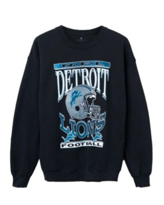 Junk Food Clothing - Unisex NFL Detroit Lions Helmet Flea Market Crew