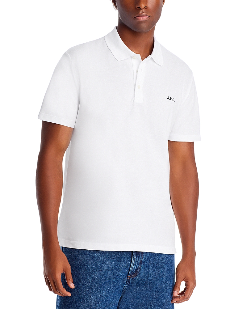 Apc Carter Polo Shirt In White