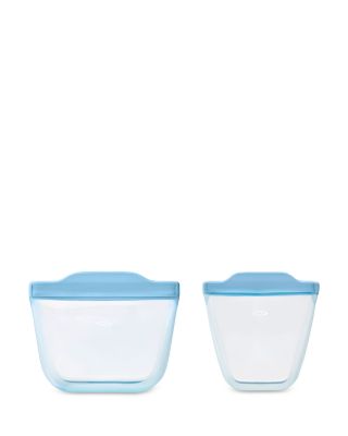 Tot 2 Piece Silicone Cup & Snack Bag Set
