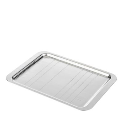 Graphik Silverplated Tray Medium, 8" x 12"