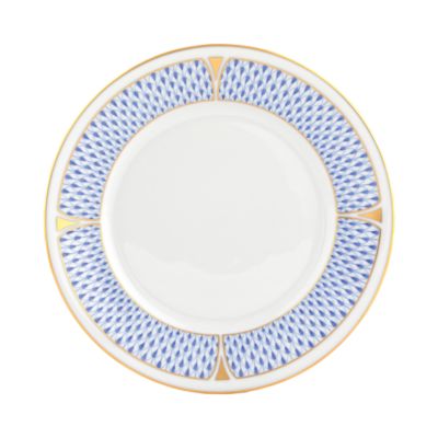 Herend - Art Deco Blue Salad Plate