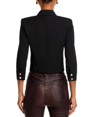 Kumi Button Front Crop Jacket