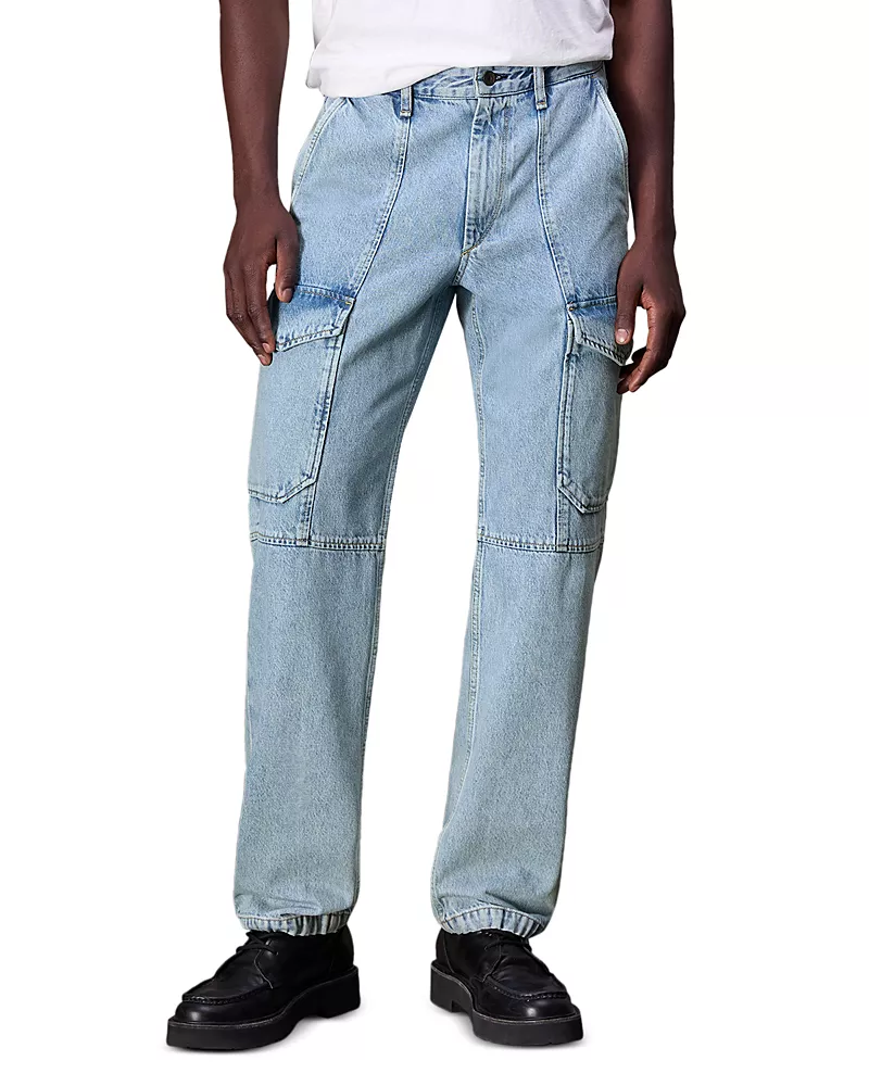rag & bone Fit 4 Cargo Jeans in Skylight Blue