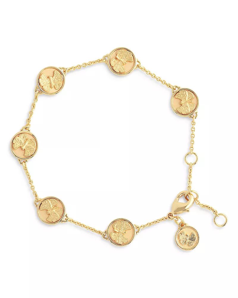 Anabel Aram Butterfly Coin Bracelet
