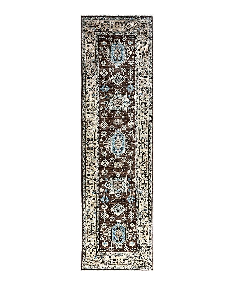 Bloomingdale's Serapi M1993 Runner Area Rug, 2'9 X 9'9 In Brown