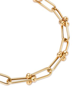 Polished Jax Paperclip Link Bracelet in 14K Yellow Gold