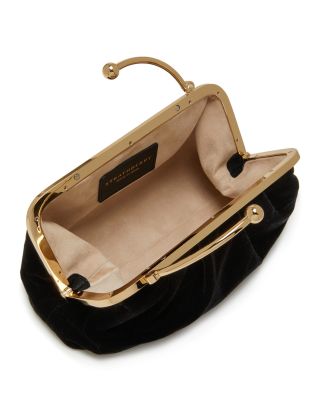 Black Velvet Clutch
