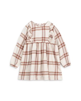 Miles The Label - Girls' Cotton Flannel Plaid Dress - Little Kid