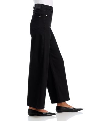 Flexi Sofie High Rise Wide Leg Jeans in Black