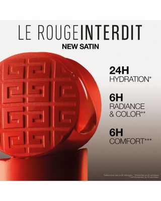 Le Rouge Interdit Satin Hydrating Lipstick